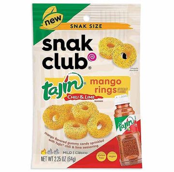 Snak Club Tajin Chili and Lime Mango Rings