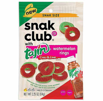 Snak Club Tajin Chili and Lime Watermelon Rings