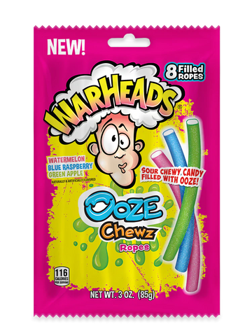 Warheads Ooze Chewz Ropes