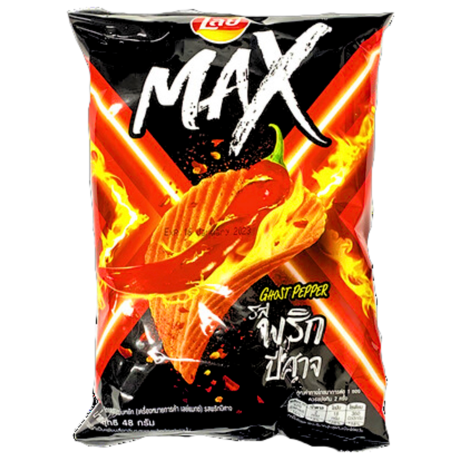 MAX Ghost Pepper Potato Chips