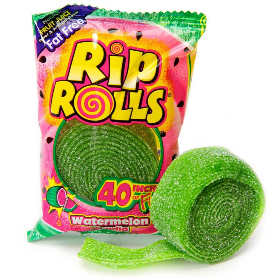 Rips Sour Watermelon Rolls