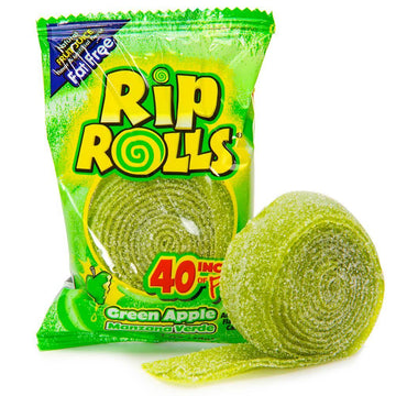 Rips Sour Green Apple Rolls