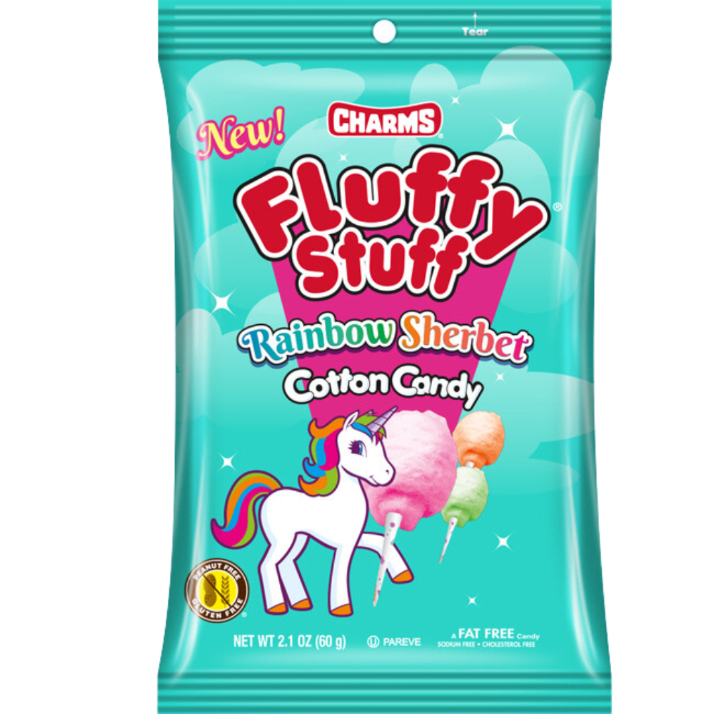 Unicorn Rainbow Sherbert Cotton Candy