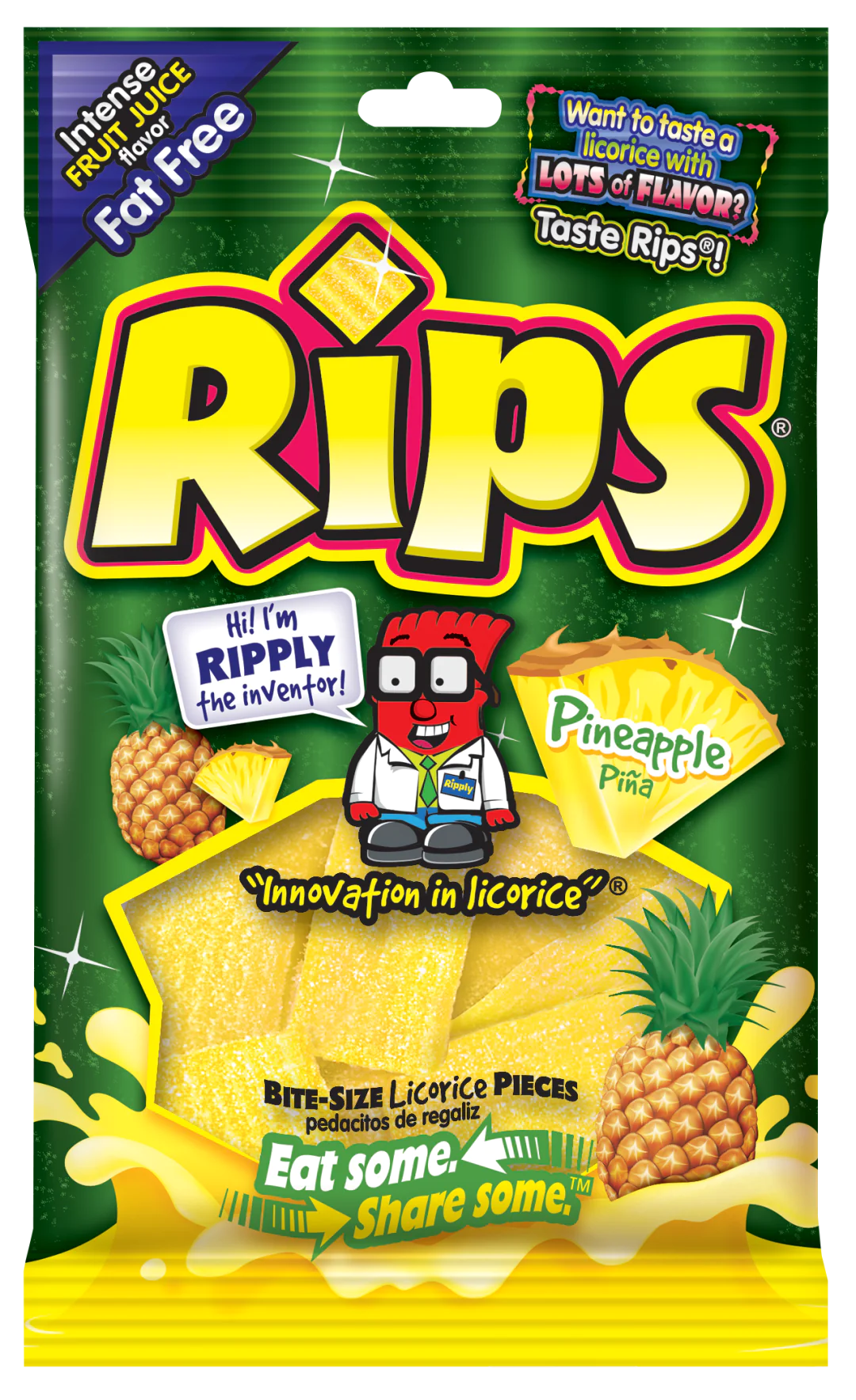 Rips Bites Pineapple Bag