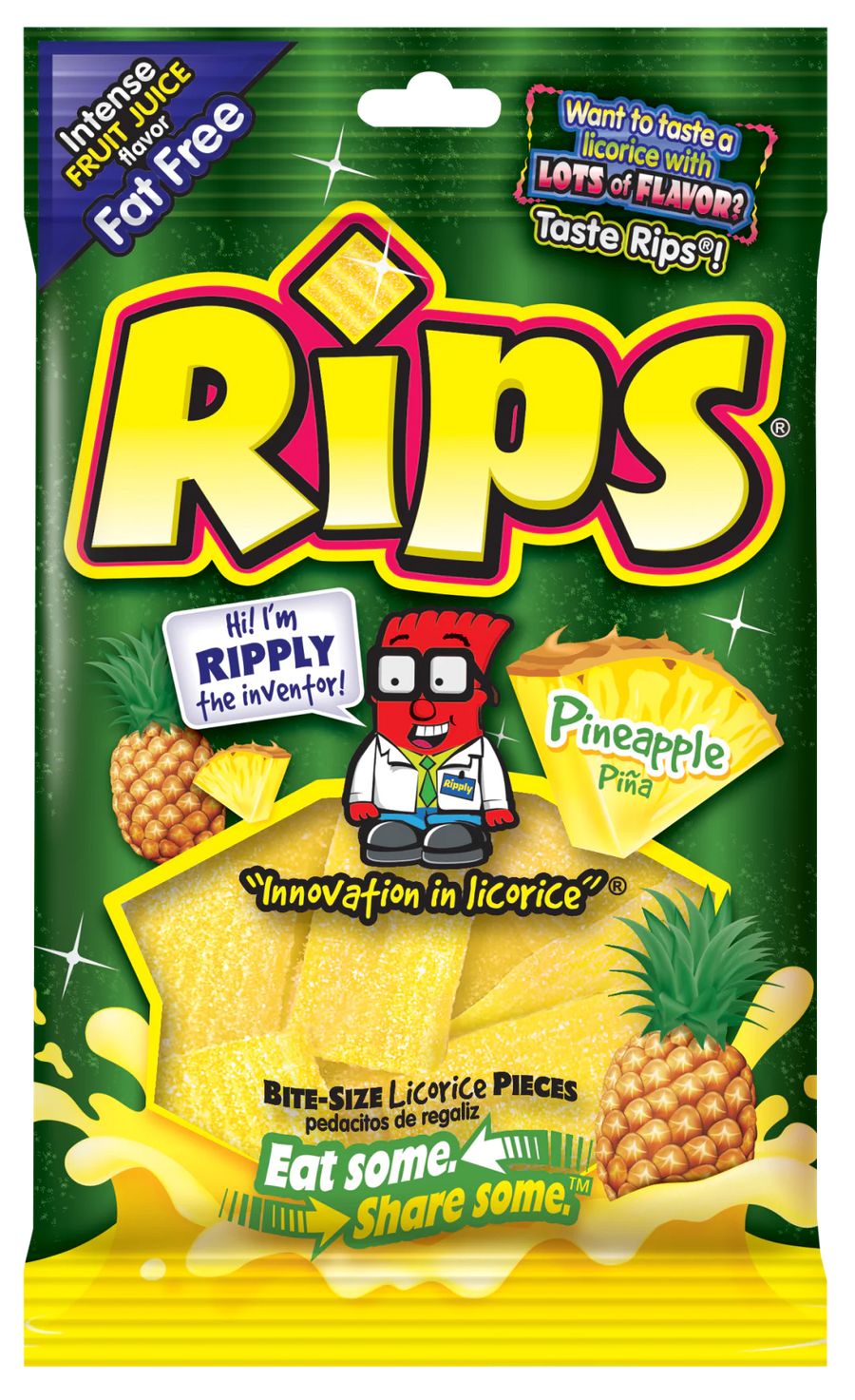 Rips Bites Pineapple Bag