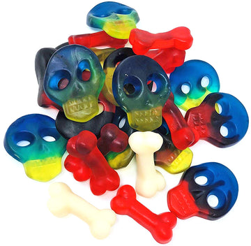 Gummy Skulls and Bones