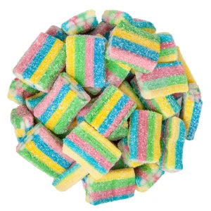 Gummy Sour Rainbow Bricks