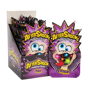 Grape AfterShocks Popping Candy