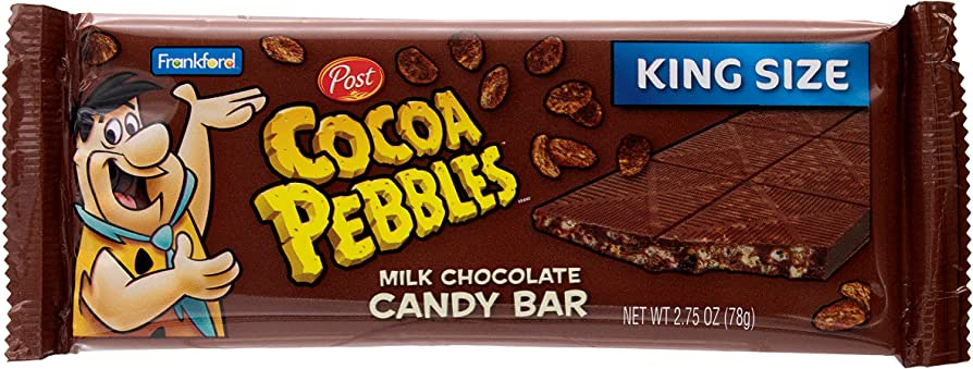 Cocoa Pebbles King Size Chocolate Bar