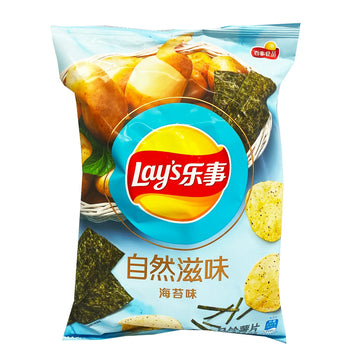 Lay's Seaweed Potato Chips (50% less sodium)