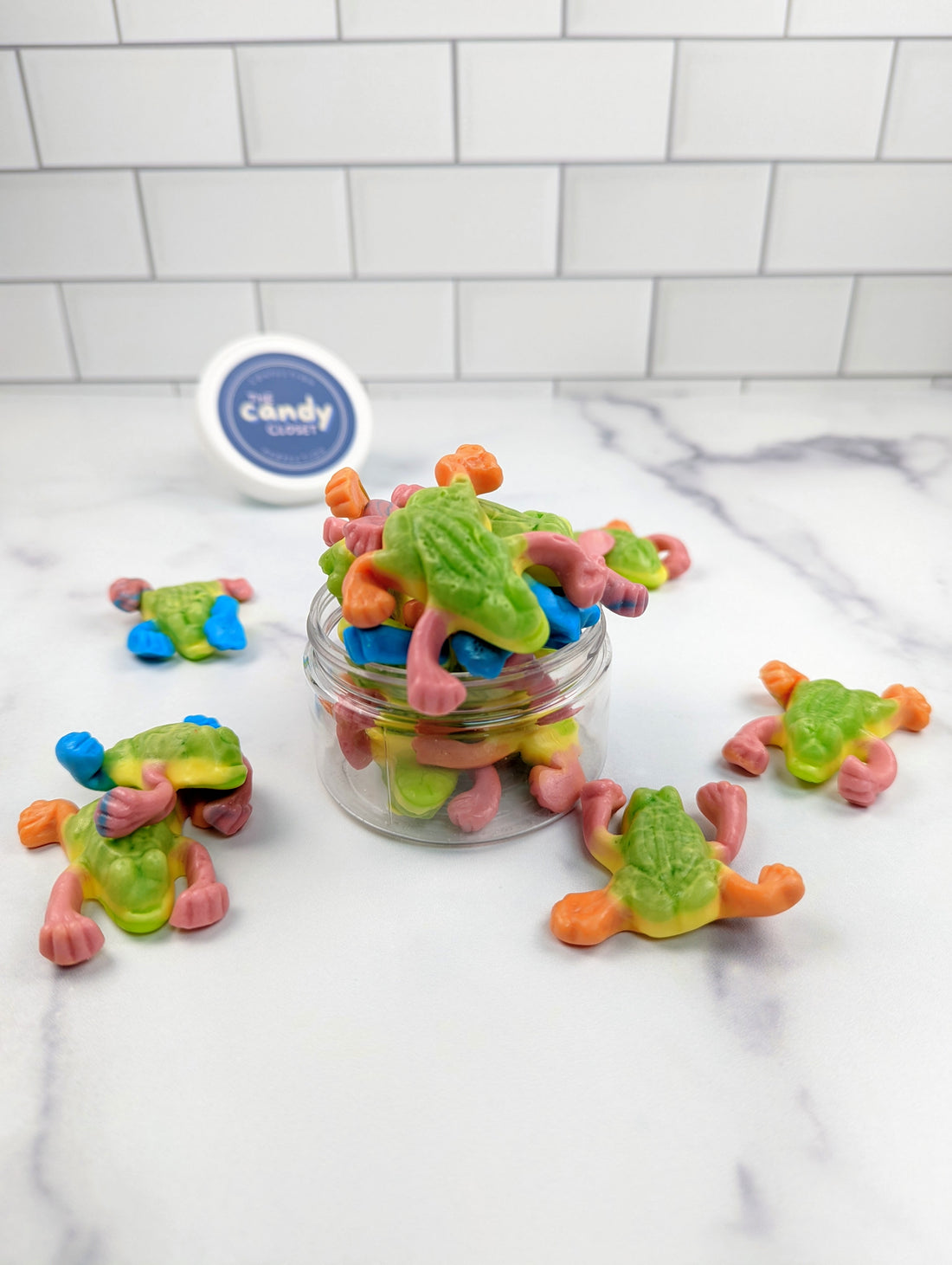 Gummy Tropical Frogs - Filled with Jelly