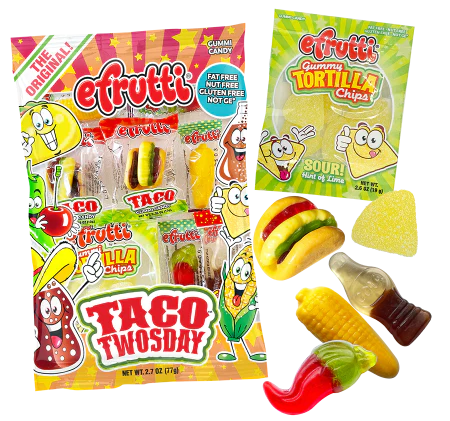 Taco Twosday Tray Gummi Bag