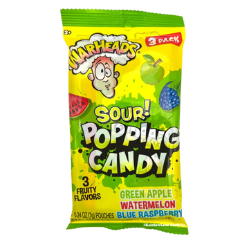 Warheads Popping Candy Multi Flavor Pack