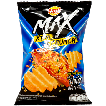 MAX Crab Curry Xtra Crunch Potato Chips
