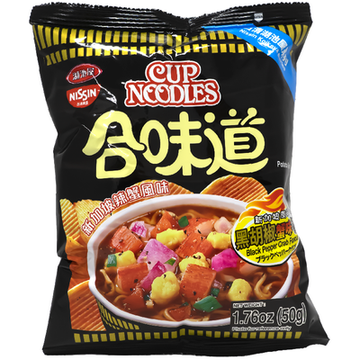Nissin Cup Noodles Black Pepper Crab Potato Chips