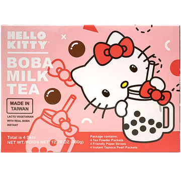 Hello Kitty Boba Milk Tea Kit