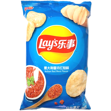 Lay's Italian Red Meat Potato Chips