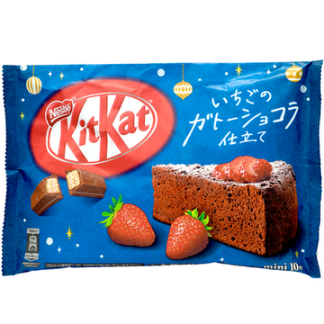 Mini Strawberry Chocolate Cake KitKat