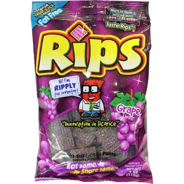 Rips Bites Grape Bag
