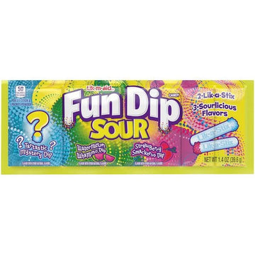 Fun Dip Triple Flavor Pack - Sour